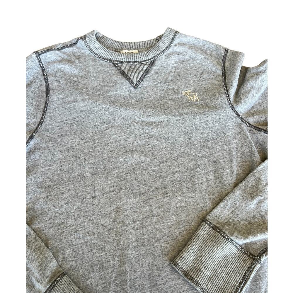 Abercrombie & Fitch Muscle, long sleeve crewneck , men's size L